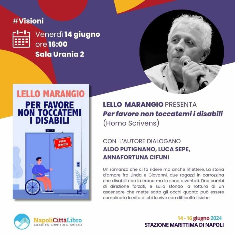 LELLO MARANGIO A NAPOLI  CITTA’ LIBRO